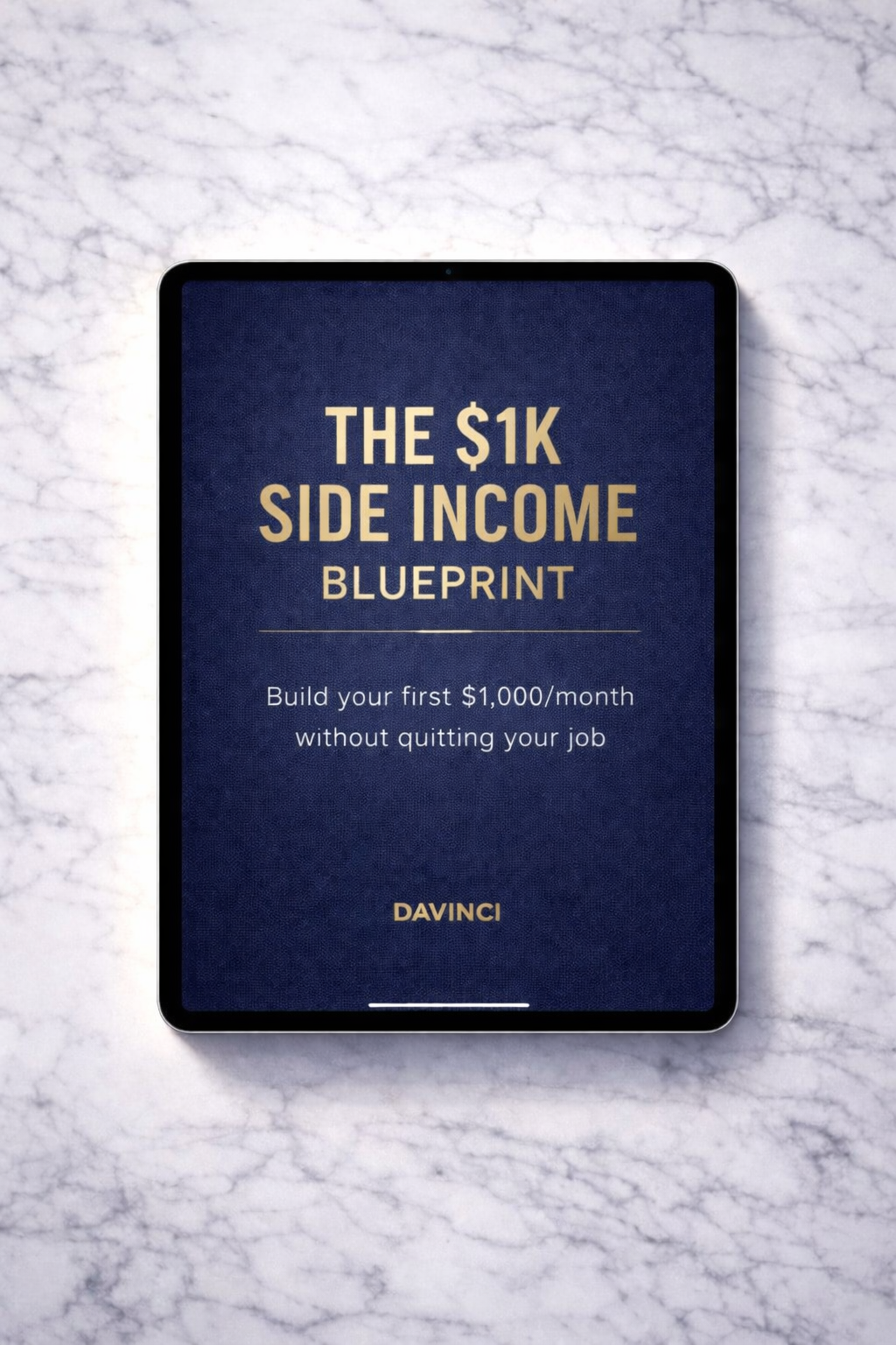 The $1K Side Income Blueprint                         | Build your first $1,000/month without quitting your job